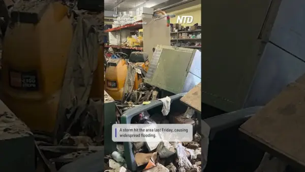 Flooded School Leaves 400 Students Stranded