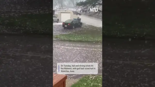 Giant Hail Pelts Midwest, Fueling Storm Fears