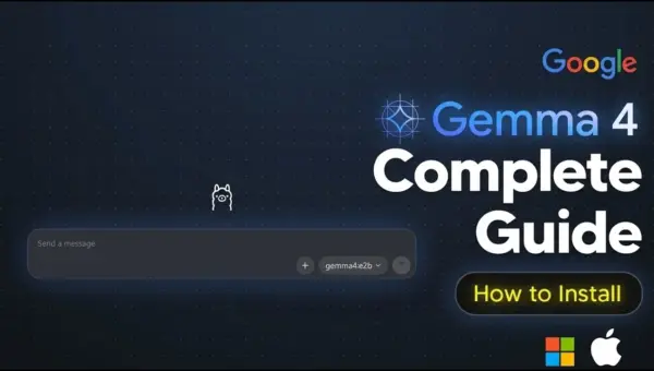 Google’s Gemma AI Runs Locally on Your PC