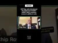 GOP Rep Admits Election Bill Could Hinder Women Voters