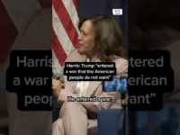 Harris: Trump Started Iran War Americans Don’t Want