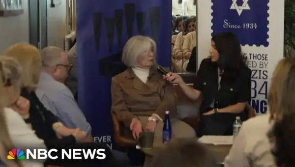 Holocaust Survivors Share Stories in NYC Cafes