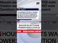 House Rejects War Powers Resolution on Iran