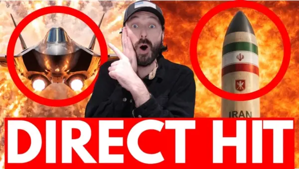 Iran Strikes Israel: Did US Jet Evade Missile Attack?