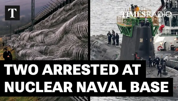 Iranian Man Detained Near UK Nuclear Submarine Base