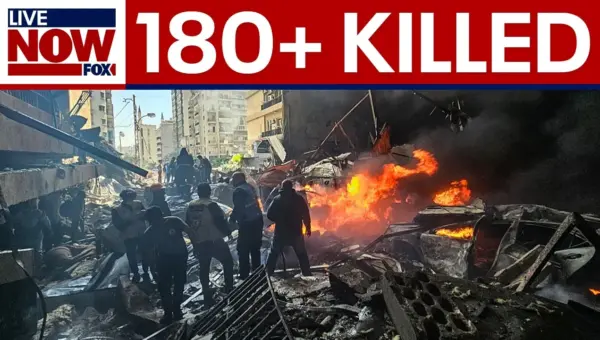 Israel Strikes Beirut: 203 Dead in Fierce Bombardment