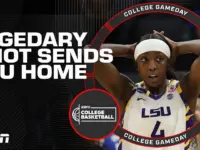 Jackson’s Buzzer-Beater Ends LSU’s Season in Thriller