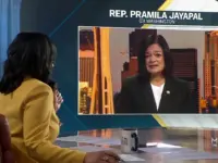 Jayapal Backs Expulsion for Swalwell, Gonzales Amid Abuse Allegations