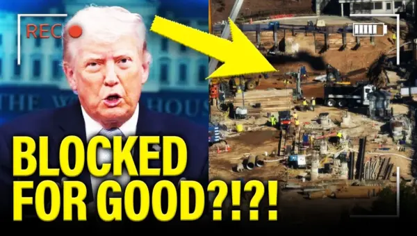 Judges Block Trump’s Secret White House Ballroom Plan