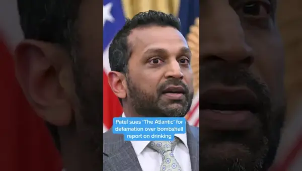 Kash Patel Sues The Atlantic Over ‘Excessive Drinking’ Report