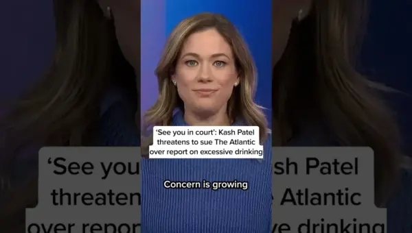 Kash Patel Threatens Lawsuit Against The Atlantic Over Drinking Report
