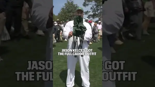 Kelce Crashes Masters Par 3: Sandwiches and Caddy Dreams