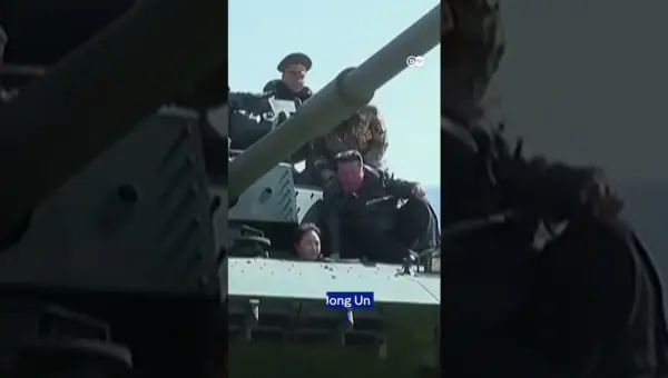 Kim Jong Un’s Daughter Drives Tank Amid Succession Rumors