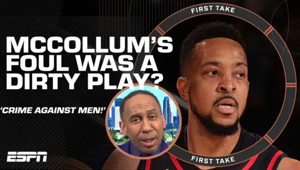 Knicks Win Opener, McCollum Foul Sparks Debate