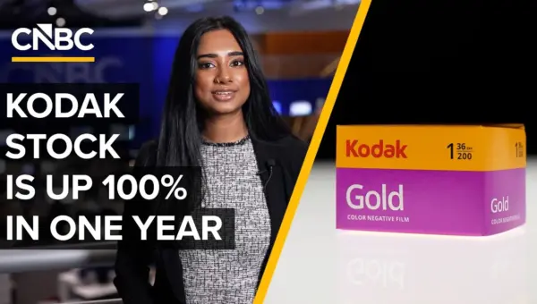Kodak Stock Soars 100% As Film Brand Stages Comeback