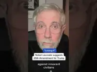 Krugman Cites Trump’s Iran Threats, Senator Eyes 25th Amendment