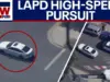 LA Police Pursue Restraining Order Violator in High-Speed Chase