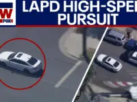 LA Police Pursue Restraining Order Violator in High-Speed Chase