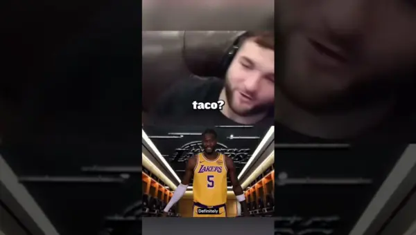 Lakers Stars Debate Taco Eating Style!