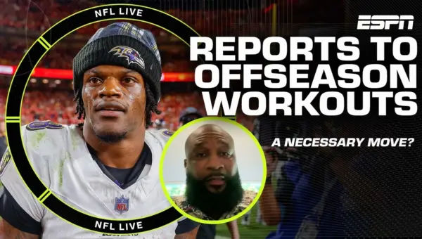 Lamar Jackson Arrives for Workouts, Ravens Rebuild Starts