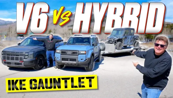 Land Cruiser Conquers Ike Gauntlet, Out-Tows Palisade