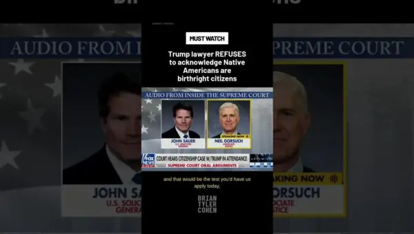 Lawyer’s Doubt on Native Birthright Citizenship Raises Alarms