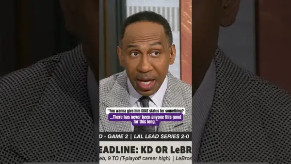 LeBron’s Longevity Earns GOAT Nod from Stephen A.