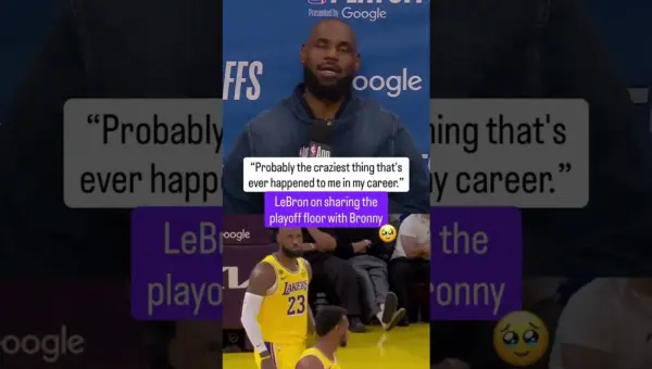 LeBron’s Son Bronny Plays in NBA Playoffs: A Family Dream