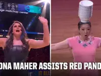 Maher’s Big Assist: Red Panda’s Halftime Show Triumph!