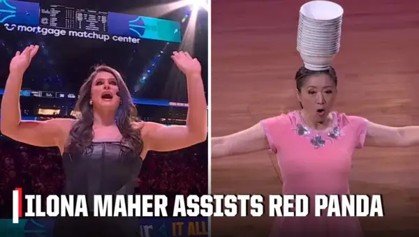 Maher’s Big Assist: Red Panda’s Halftime Show Triumph!