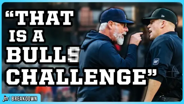 Manager Ejected Over Robo-Ump Call!