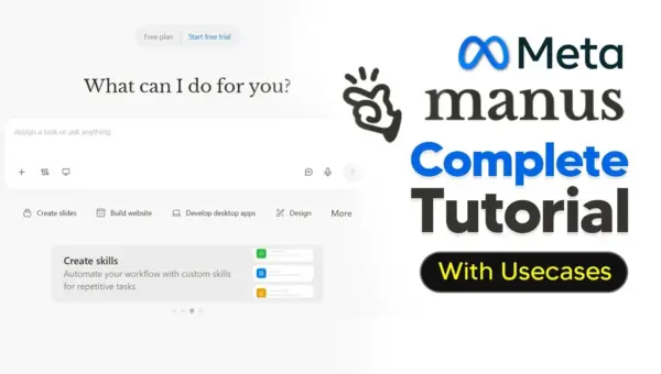 Manus AI Automates Complex Tasks, Schedules Work