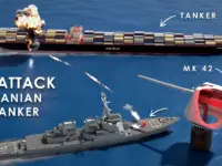 Marines Seize Iranian Ship With Naval Gun Attack