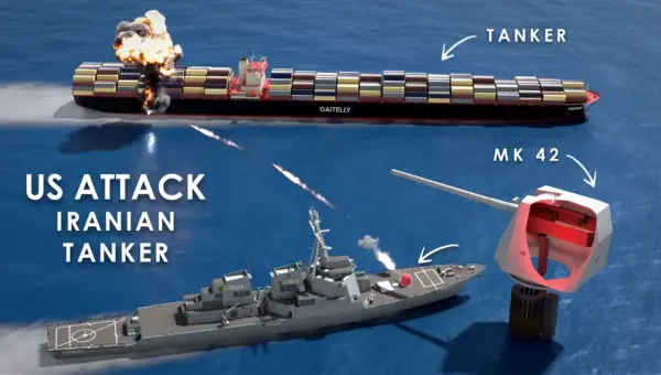 Marines Seize Iranian Ship With Naval Gun Attack