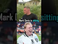 Mark Davis Stays Put: Raiders Owner Smokes Cigar, Shares Happiness