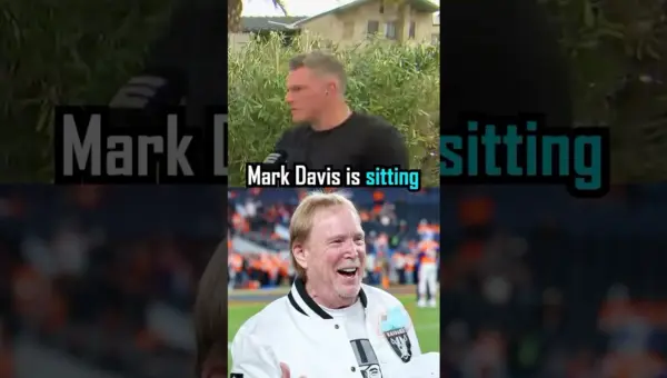 Mark Davis Stays Put: Raiders Owner Smokes Cigar, Shares Happiness