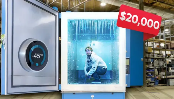 Massive Cold Chamber Revived for Under $1,300