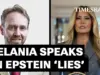 Melania Trump Denies Epstein Ties in Surprise Statement