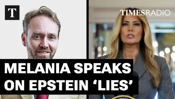 Melania Trump Denies Epstein Ties in Surprise Statement