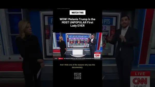 Melania Trump’s Unpopularity Hits Historic Lows