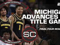 Michigan Dominates Arizona, Sets Title Clash with UConn