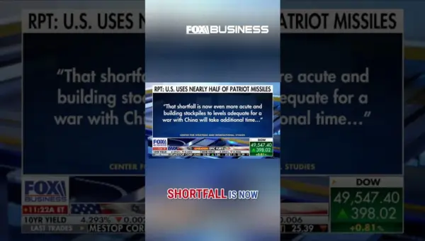 Military Burns Through Patriot Missiles in 7 Weeks