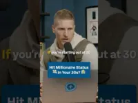 Millionaire Goal: $340/Month Savings by 30 is Key