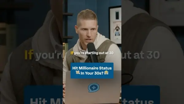 Millionaire Goal: $340/Month Savings by 30 is Key