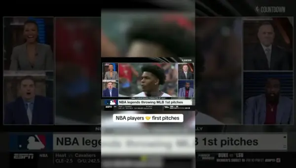 MJ’s Pitch Fails! NBA Stars’ Wild First Pitches