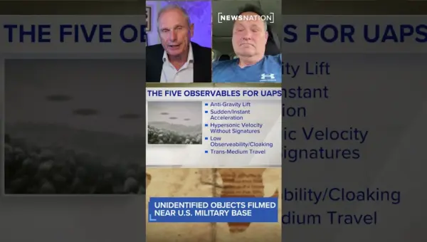 Mysterious Objects Defy Physics Near US Base