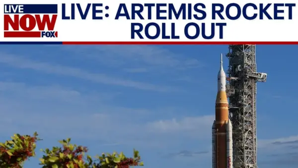 NASA Rolls Out Giant Rocket for Historic Artemis II Moon Mission
