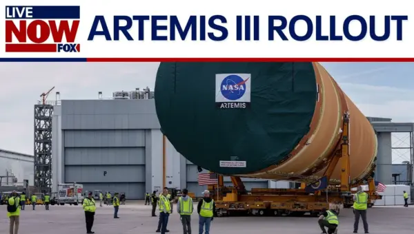 NASA Rolls Out Giant Rocket Piece for Next Moon Mission