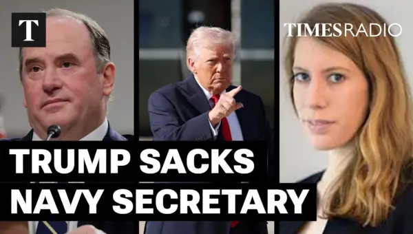 Navy Secretary Departs Amid Tensions with Iran