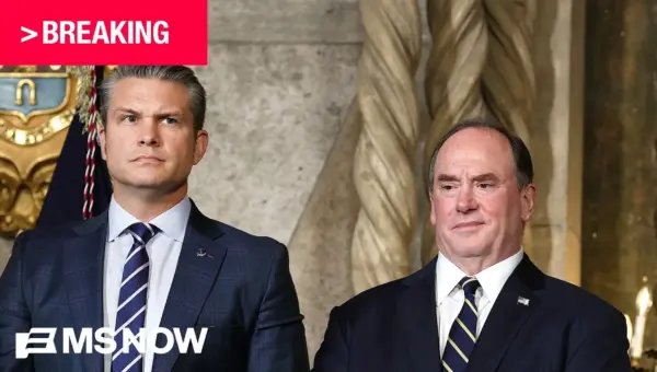 Navy Secretary Fired Amidst Hormuz Blockade, War